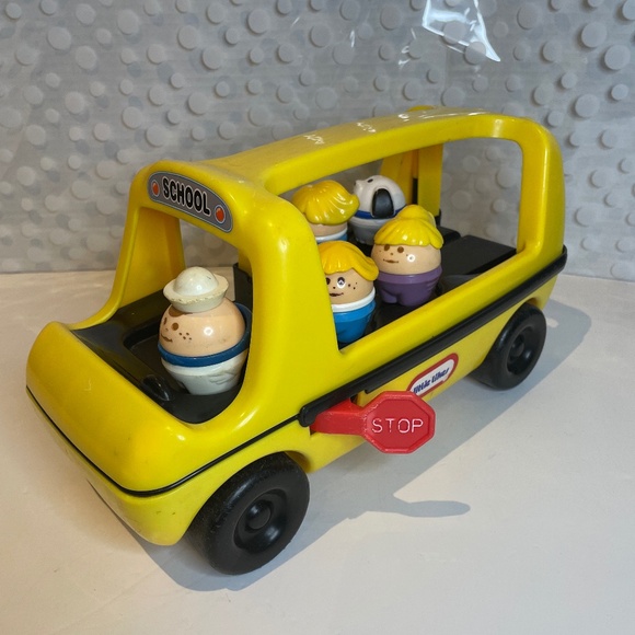 Vintage Little Tikes Toddle Tots 🚌 School Bus - Picture 1 of 7